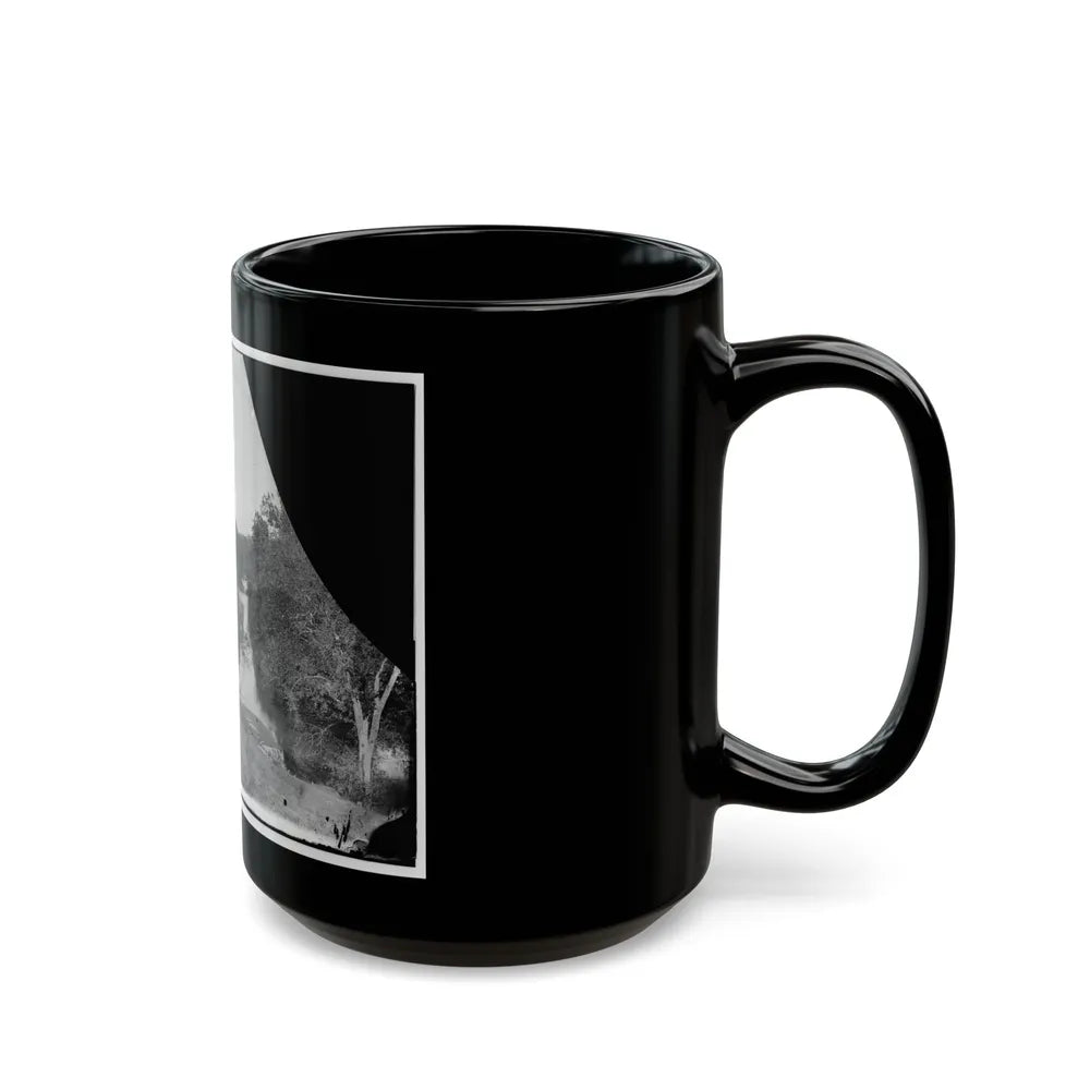 Antietam, Maryland. View On Antietam Creek (U.S. Civil War) Black Coffee Mug-Go Mug Yourself