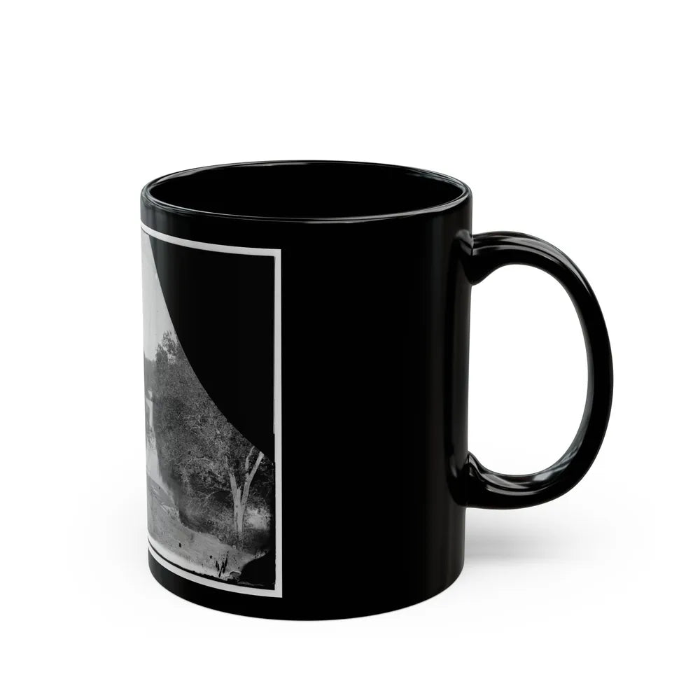 Antietam, Maryland. View On Antietam Creek (U.S. Civil War) Black Coffee Mug-Go Mug Yourself