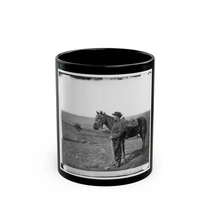 Antietam, Md. A Cavalry Orderly (U.S. Civil War) Black Coffee Mug 11oz - Go Mug Yourself