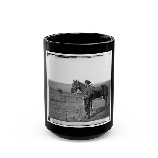 Antietam, Md. A Cavalry Orderly (U.S. Civil War) Black Coffee Mug 15oz - Go Mug Yourself