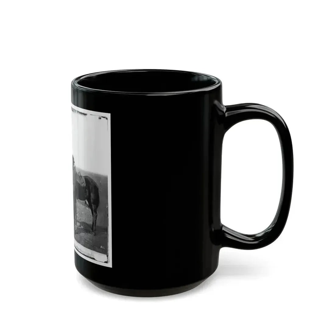 Antietam, Md. A Cavalry Orderly (U.S. Civil War) Black Coffee Mug - Go Mug Yourself