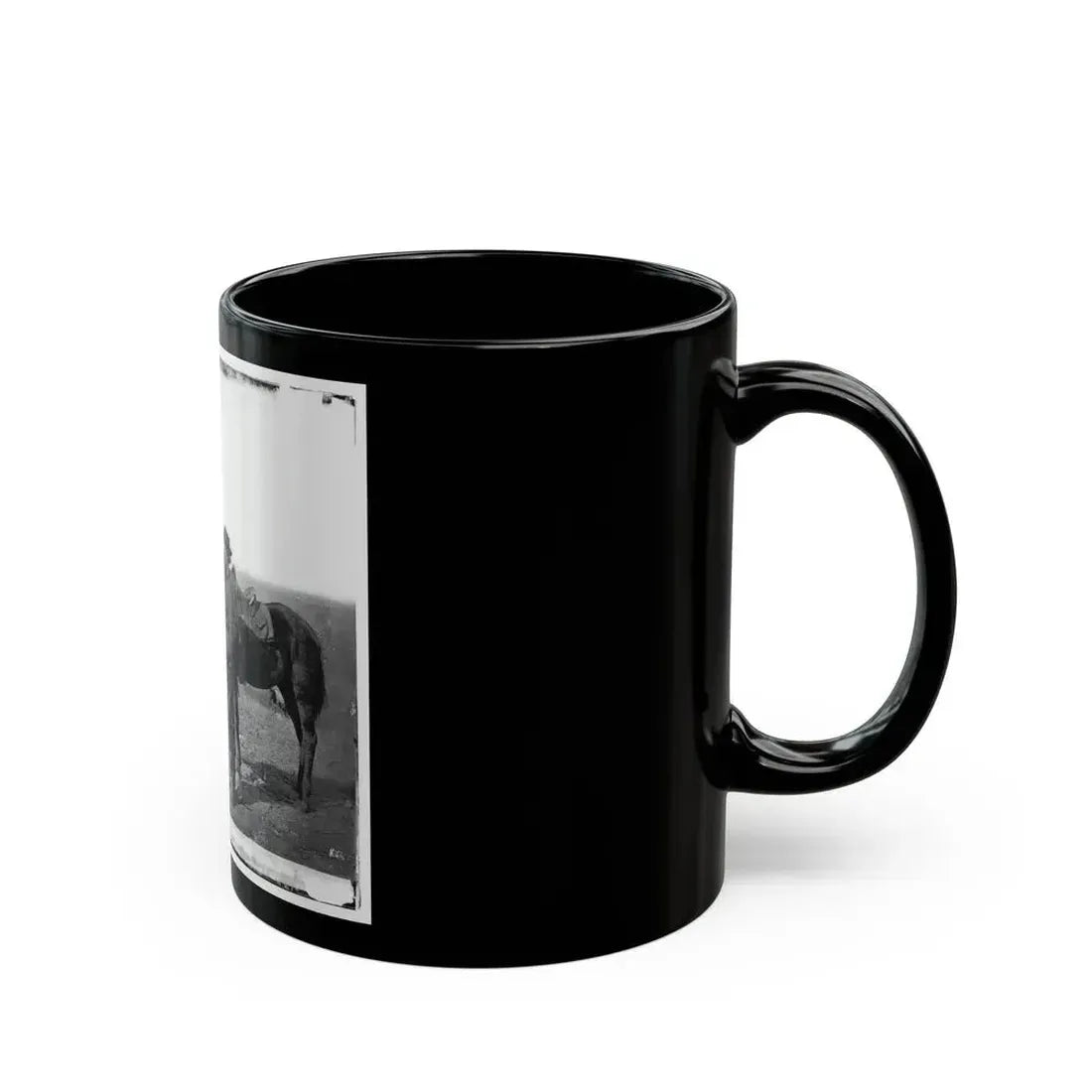 Antietam, Md. A Cavalry Orderly (U.S. Civil War) Black Coffee Mug - Go Mug Yourself