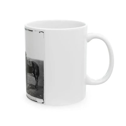 Antietam, Md. A Cavalry Orderly (U.S. Civil War) White Coffee Mug - Go Mug Yourself