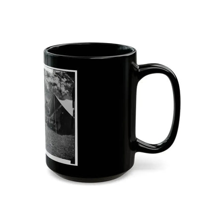 Antietam, Md. Allan Pinkerton ( E. J. Allen ) Of The Secret Service On Horseback (U.S. Civil War) Black Coffee Mug - Go Mug Yourself