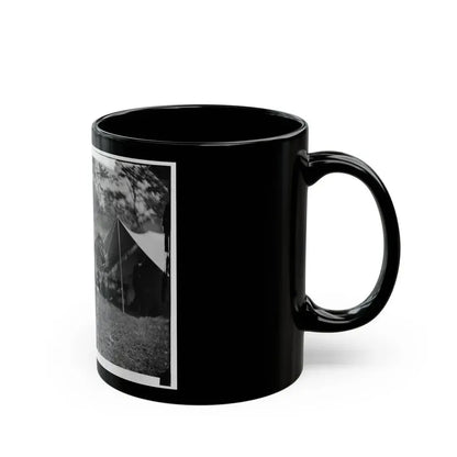 Antietam, Md. Allan Pinkerton ( E. J. Allen ) Of The Secret Service On Horseback (U.S. Civil War) Black Coffee Mug - Go Mug Yourself