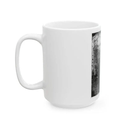 Antietam, Md. Allan Pinkerton, President Lincoln, And Maj. Gen. John A. Mcclernand; Another View (U.S. Civil War) White Coffee Mug - Go Mug Yourself