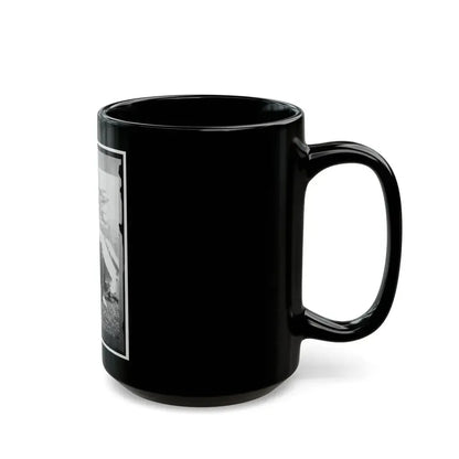 Antietam, Md. Allan Pinkerton, President Lincoln, And Maj. Gen John A. Mcclernand (U.S. Civil War) Black Coffee Mug - Go Mug Yourself
