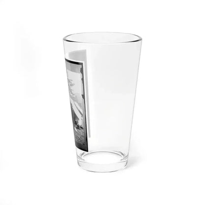 Antietam, Md. Allan Pinkerton, President Lincoln, And Maj. Gen John A. Mcclernand (U.S. Civil War) Pint Glass 16oz - Go Mug Yourself