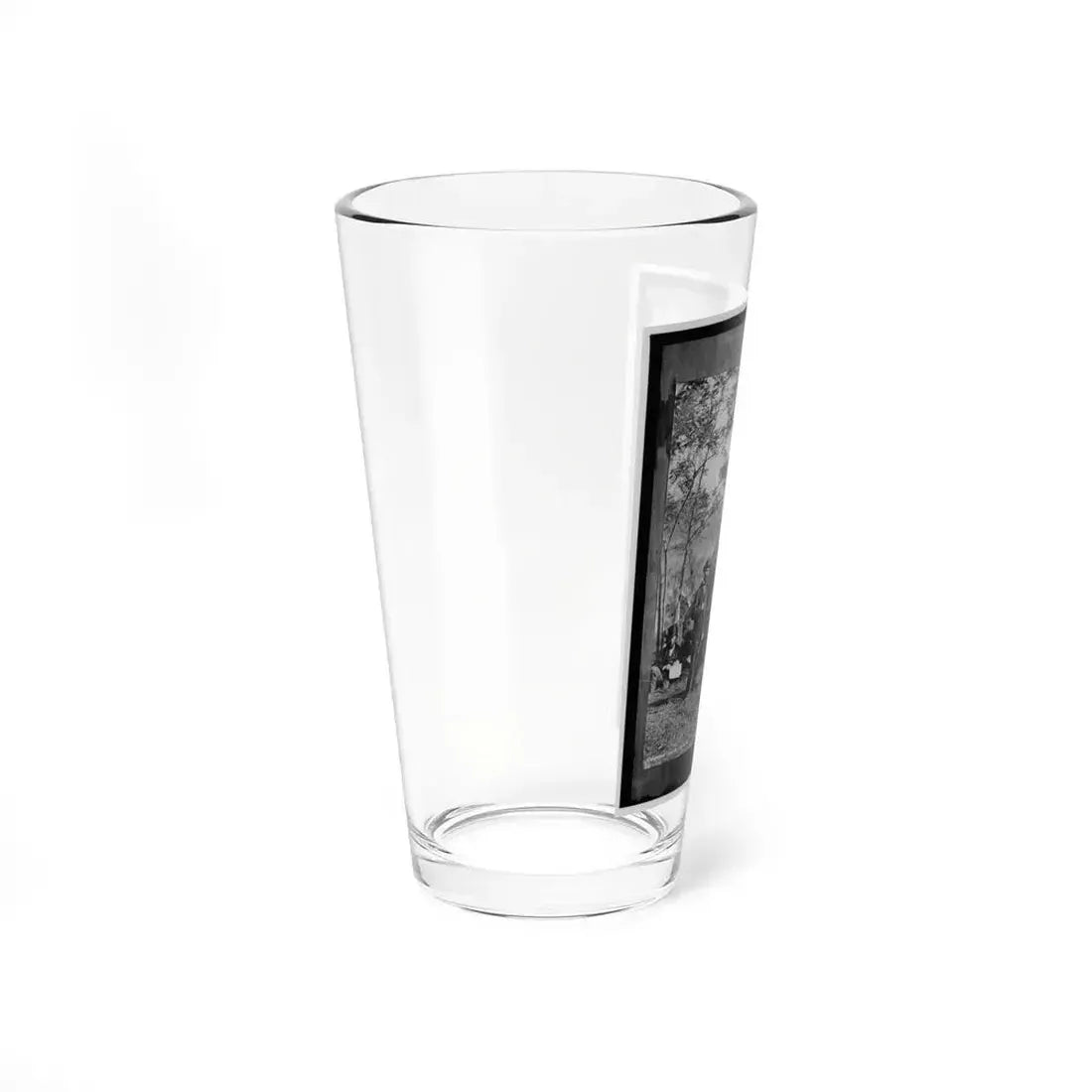 Antietam, Md. Allan Pinkerton, President Lincoln, And Maj. Gen John A. Mcclernand (U.S. Civil War) Pint Glass 16oz - Go Mug Yourself