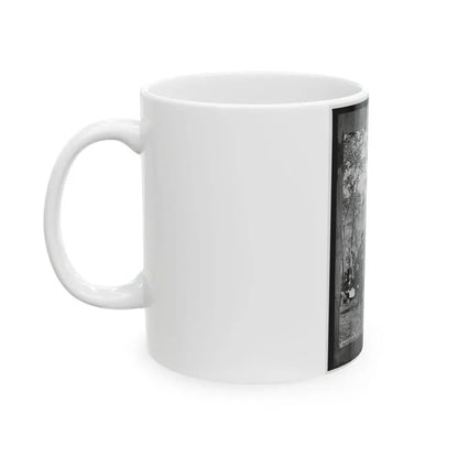 Antietam, Md. Allan Pinkerton, President Lincoln, And Maj. Gen John A. Mcclernand (U.S. Civil War) White Coffee Mug - Go Mug Yourself