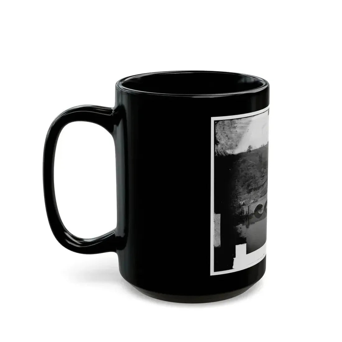 Antietam, Md. Another View Of Antietam Bridge (U.S. Civil War) Black Coffee Mug - Go Mug Yourself