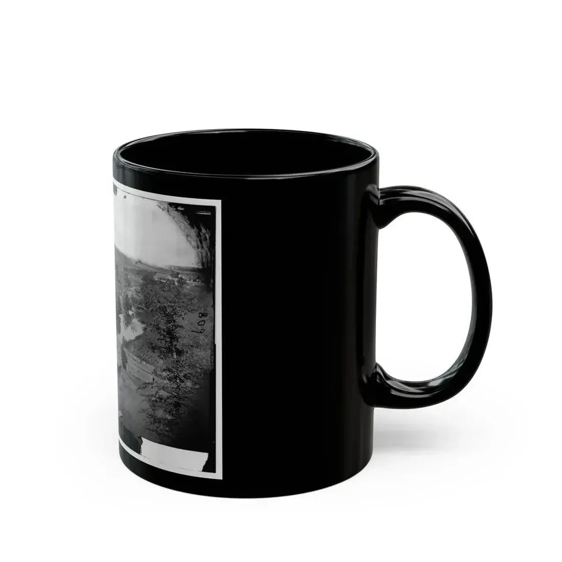 Antietam, Md. Another View Of Antietam Bridge (U.S. Civil War) Black Coffee Mug - Go Mug Yourself
