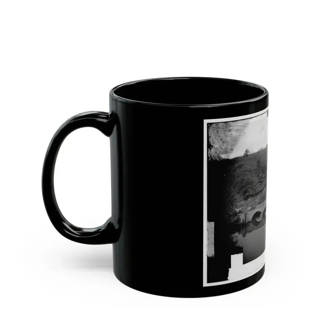 Antietam, Md. Another View Of Antietam Bridge (U.S. Civil War) Black Coffee Mug - Go Mug Yourself