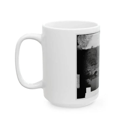 Antietam, Md. Another View Of Antietam Bridge (U.S. Civil War) White Coffee Mug - Go Mug Yourself