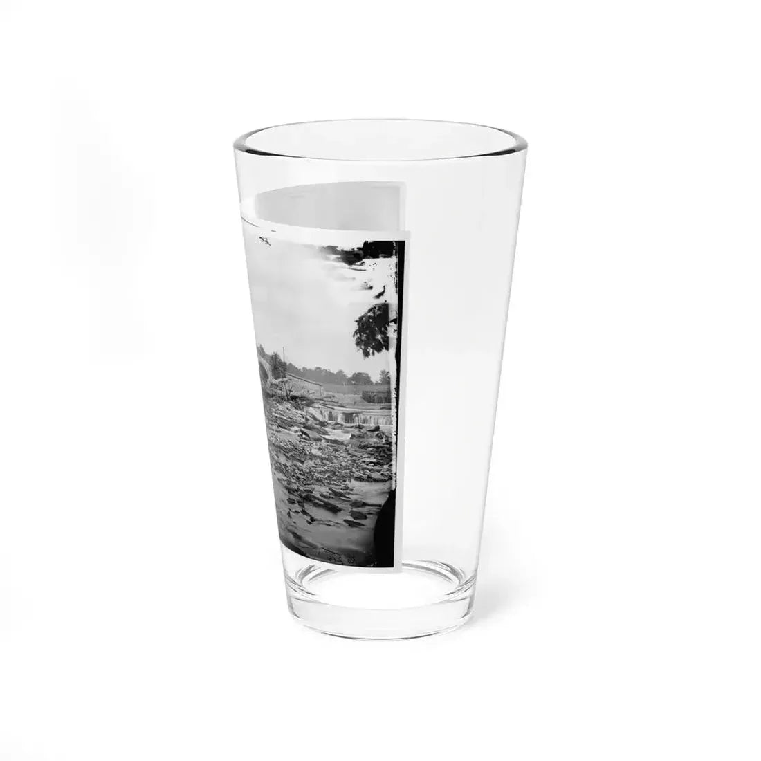 Antietam, Md. Antietam Bridge On The Sharpsburg-Boonsboro Turnpike (U.S. Civil War) Pint Glass 16oz - Go Mug Yourself