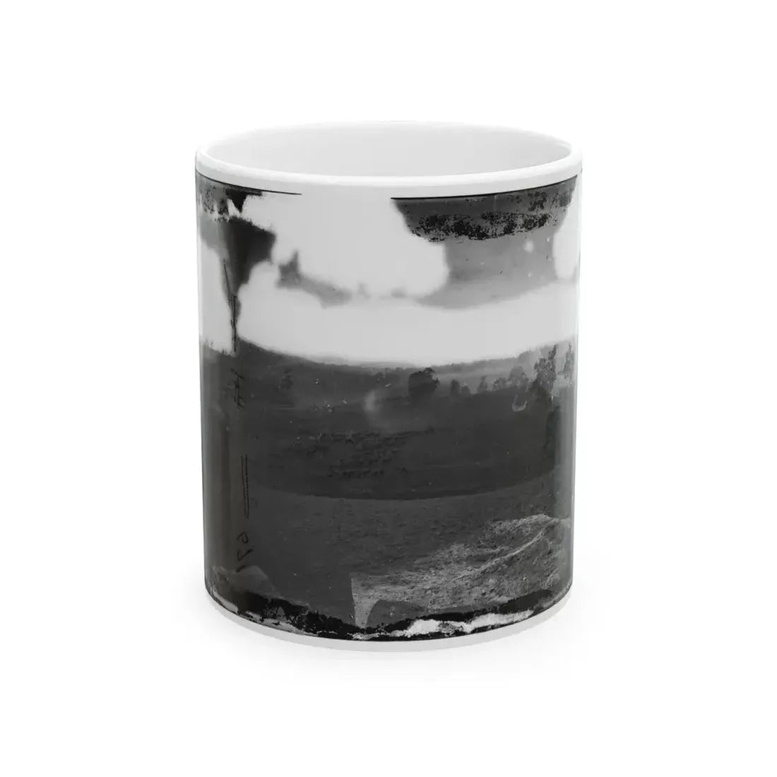 Antietam, Md. Battlefield On The Day Of I.E. After The Battle (U.S. Civil War) White Coffee Mug 11oz - Go Mug Yourself