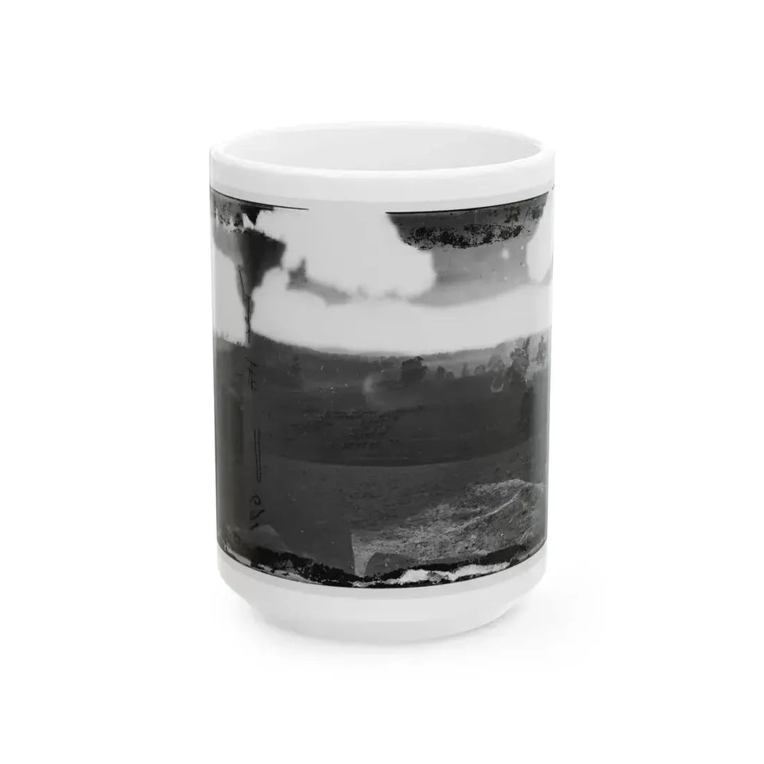 Antietam, Md. Battlefield On The Day Of I.E. After The Battle (U.S. Civil War) White Coffee Mug 15oz - Go Mug Yourself