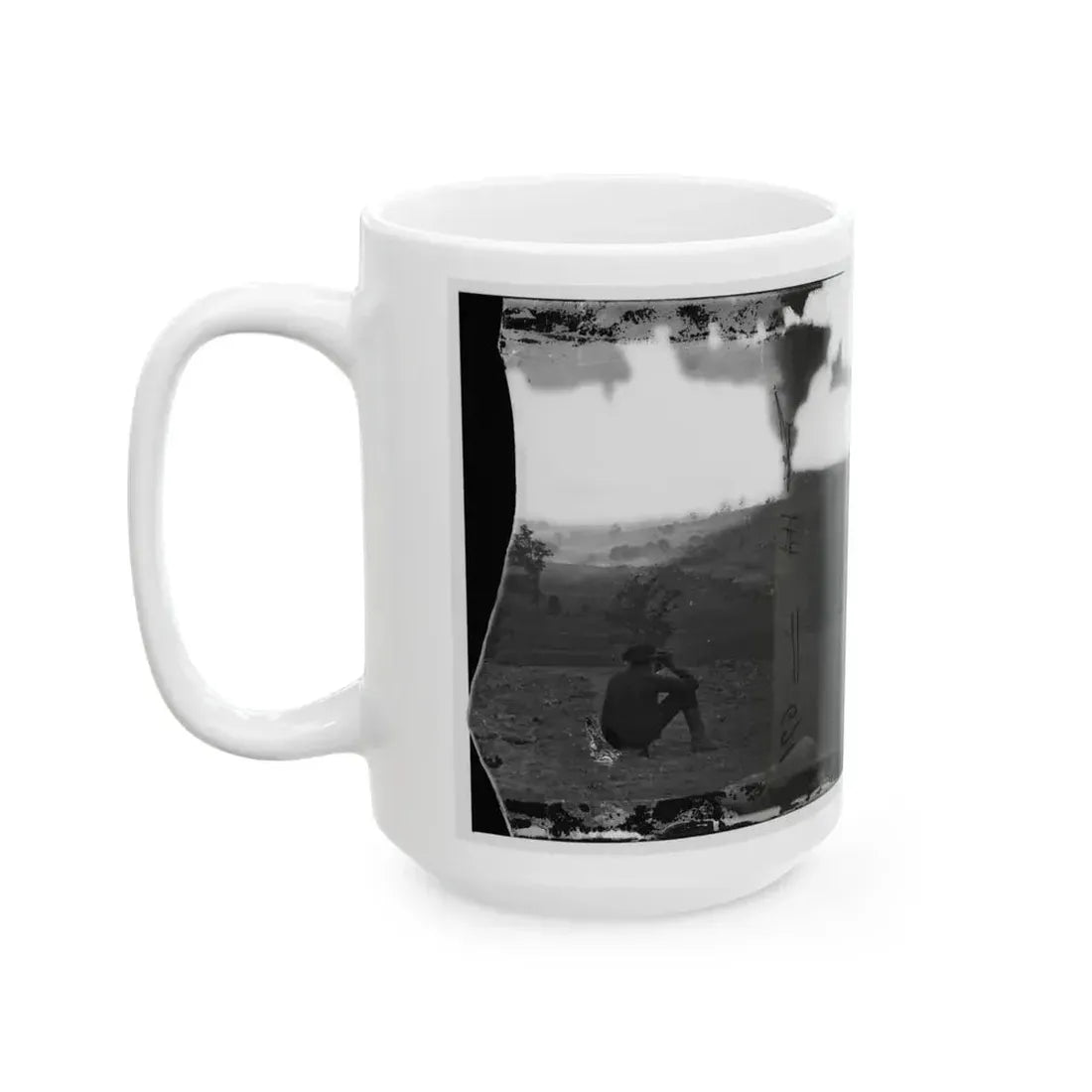 Antietam, Md. Battlefield On The Day Of I.E. After The Battle (U.S. Civil War) White Coffee Mug - Go Mug Yourself