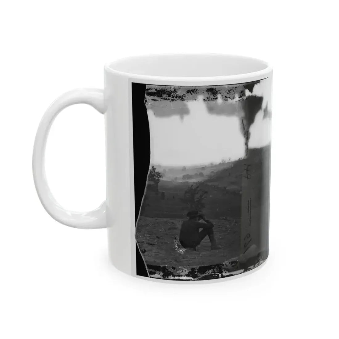Antietam, Md. Battlefield On The Day Of I.E. After The Battle (U.S. Civil War) White Coffee Mug - Go Mug Yourself