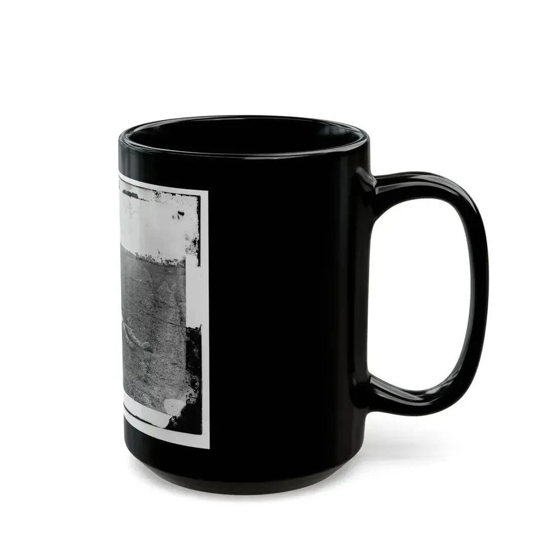 Antietam, Md. Bodies Of Confederate Dead Gathered For Burial (U.S. Civil War) Black Coffee Mug - Go Mug Yourself