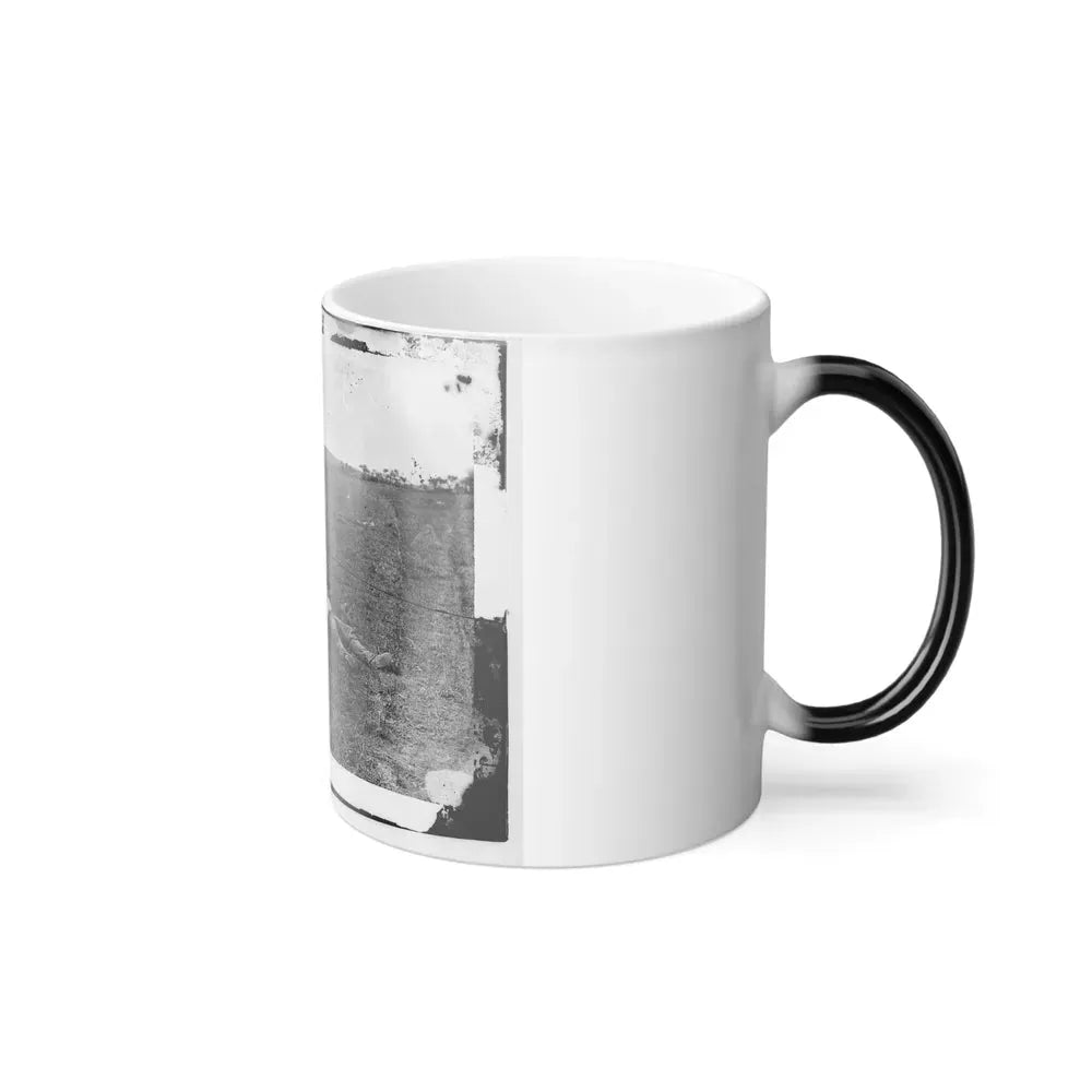 Antietam, Md. Bodies of Confederate Dead Gathered for Burial (U.S. Civil War) Color Changing Coffee Mug 11oz - Go Mug Yourself