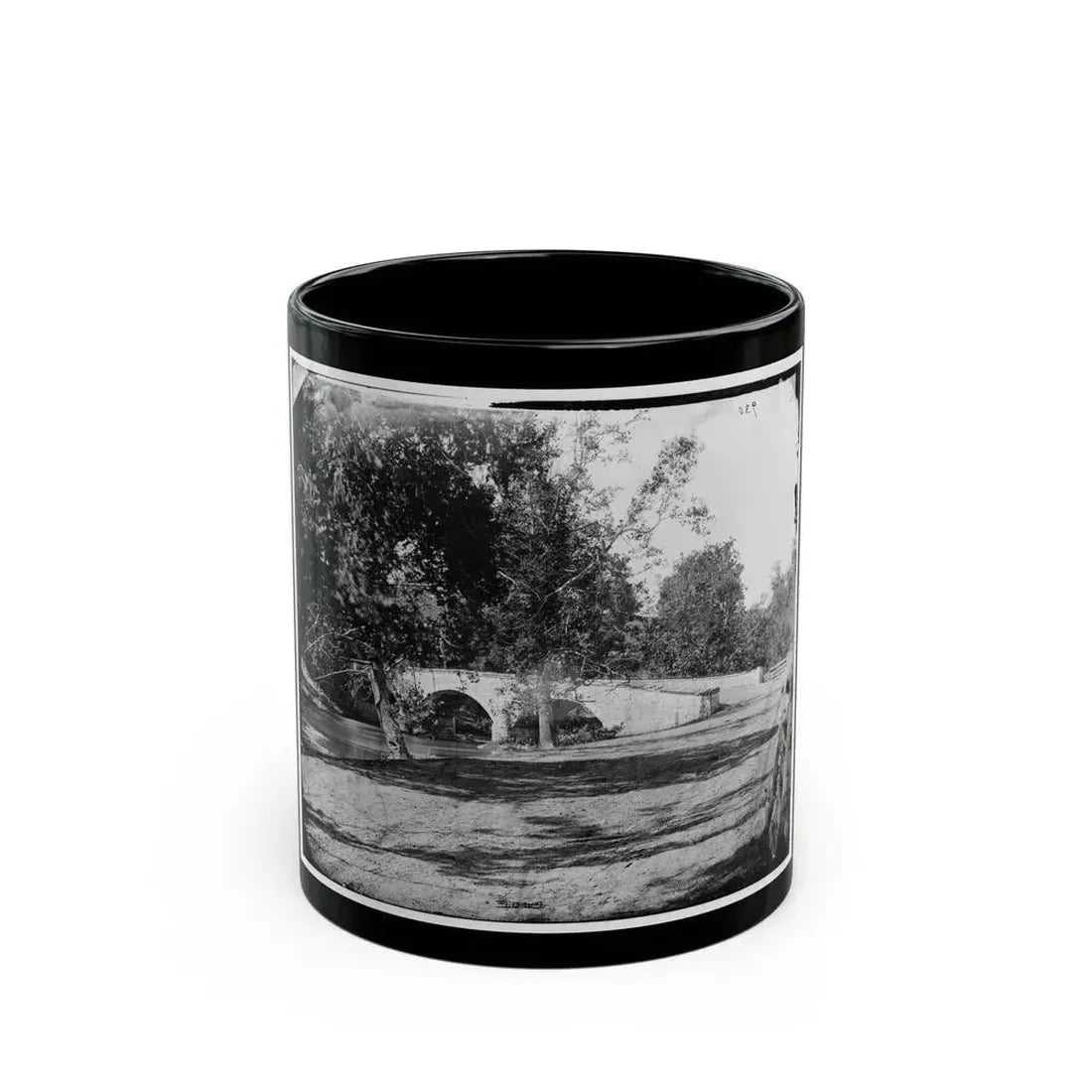 Antietam, Md. Burnside's Bridge (U.S. Civil War) Black Coffee Mug 11oz - Go Mug Yourself