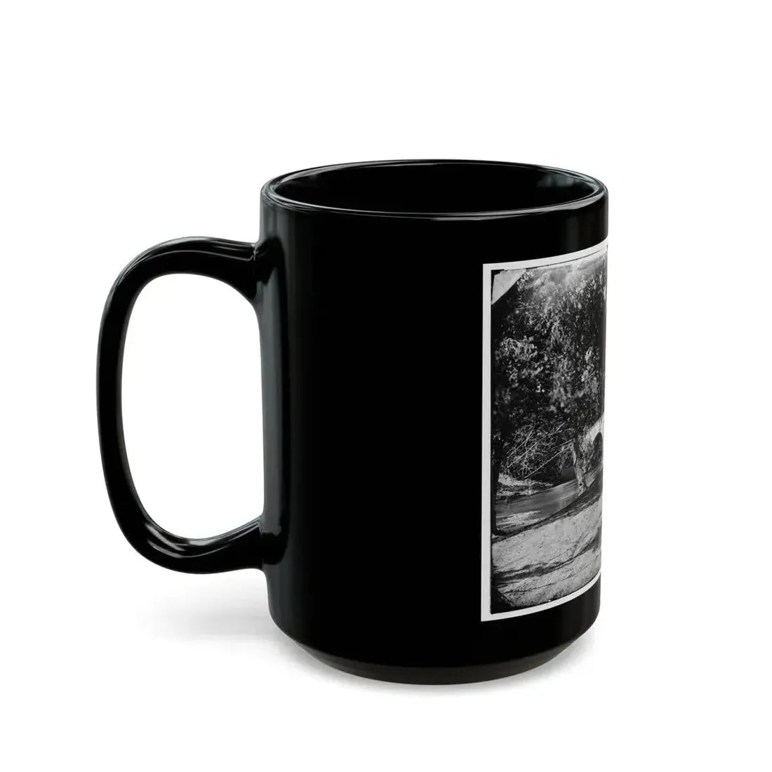 Antietam, Md. Burnside's Bridge (U.S. Civil War) Black Coffee Mug - Go Mug Yourself