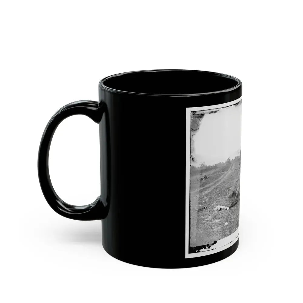 Antietam, Md. Confederate Dead By A Fence On The Hagerstown Road (U.S. Civil War) Black Coffee Mug - Go Mug Yourself