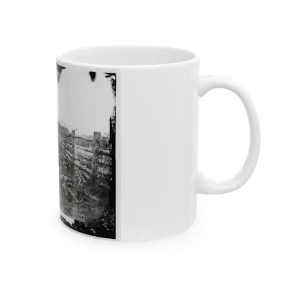 Antietam, Md. Confederate Dead By A Fence On The Hagerstown Road (U.S. Civil War) White Coffee Mug - Go Mug Yourself