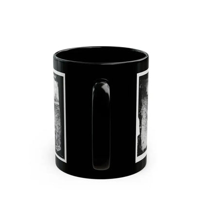 Antietam, Md. Confederate Dead In A Ditch On The Right Wing (U.S. Civil War) Black Coffee Mug - Go Mug Yourself