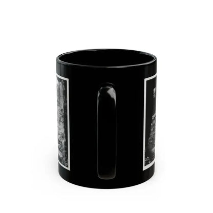 Antietam, Md. Confederate Dead In A Ditch On The Right Wing Used As A Rifle Pit (U.S. Civil War) Black Coffee Mug - Go Mug Yourself