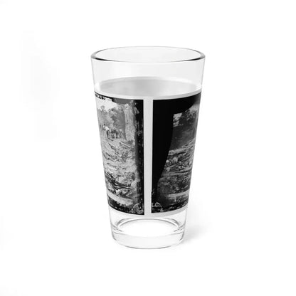 Antietam, Md. Confederate Dead In A Ditch On The Right Wing Used As A Rifle Pit (U.S. Civil War) Pint Glass 16oz - Go Mug Yourself