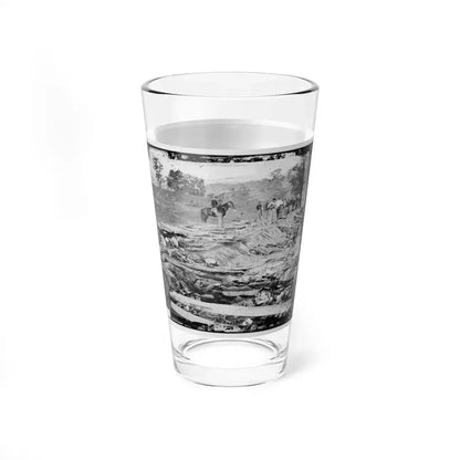 Antietam, Md. Confederate Dead In A Ditch On The Right Wing Used As A Rifle Pit (U.S. Civil War) Pint Glass 16oz - Go Mug Yourself
