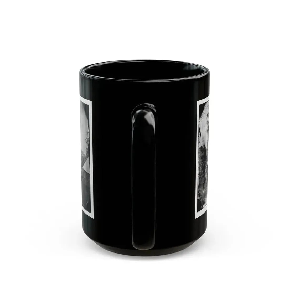 Antietam, Md. Gen. Randolph B. Marcy With Officers And Civilians At Army Of The Potomac Headquarters (U.S. Civil War) Black Coffee Mug - Go Mug Yourself