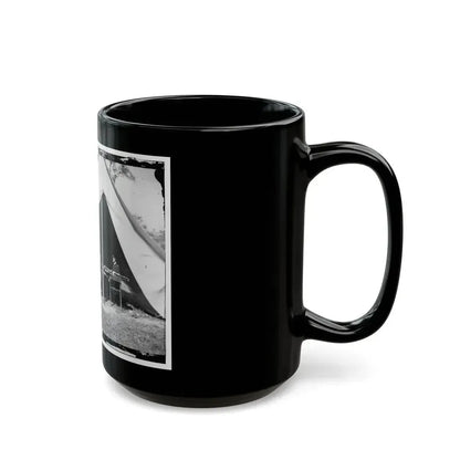 Antietam, Md. President Lincoln And Gen. George B. Mcclellan In The General's Tent; Another View (U.S. Civil War) Black Coffee Mug - Go Mug Yourself
