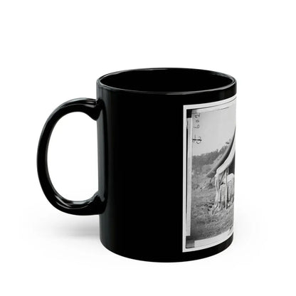 Antietam, Md. President Lincoln And Gen. George B. Mcclellan In The General's Tent; Another View (U.S. Civil War) Black Coffee Mug - Go Mug Yourself