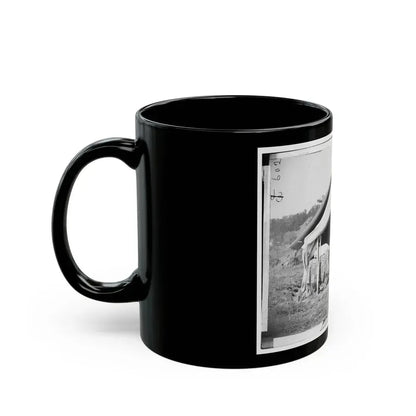 Antietam, Md. President Lincoln And Gen. George B. Mcclellan In The General's Tent; Another View (U.S. Civil War) Black Coffee Mug - Go Mug Yourself