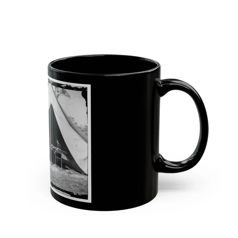Antietam, Md. President Lincoln And Gen. George B. Mcclellan In The General's Tent; Another View (U.S. Civil War) Black Coffee Mug - Go Mug Yourself