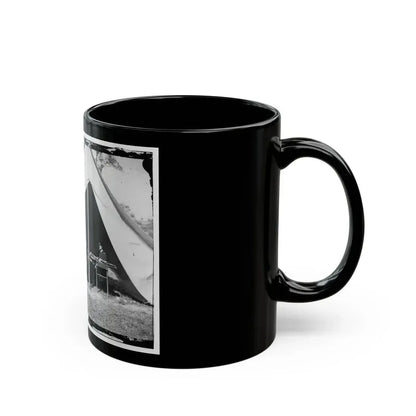Antietam, Md. President Lincoln And Gen. George B. Mcclellan In The General's Tent; Another View (U.S. Civil War) Black Coffee Mug - Go Mug Yourself