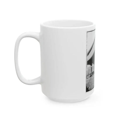 Antietam, Md. President Lincoln And Gen. George B. Mcclellan In The General's Tent (U.S. Civil War) White Coffee Mug - Go Mug Yourself
