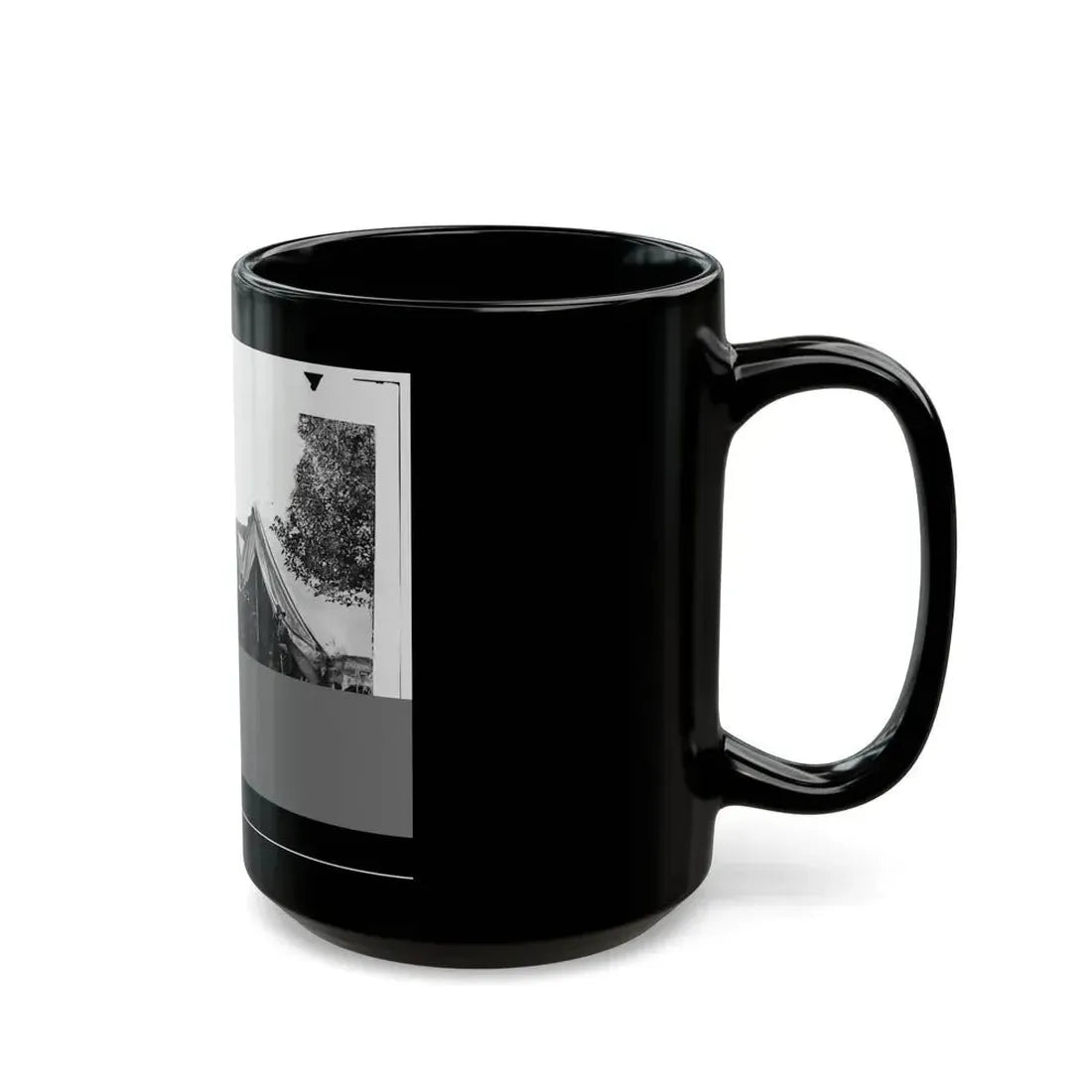 Antietam, Md. President Lincoln With Gen. George B. Mcclellan And Group Of Officers (U.S. Civil War) Black Coffee Mug - Go Mug Yourself