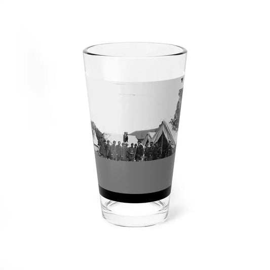 Antietam, Md. President Lincoln With Gen. George B. Mcclellan And Group Of Officers (U.S. Civil War) Pint Glass 16oz 16oz - Go Mug Yourself