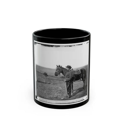 Antietam, Md. A Cavalry Orderly (U.S. Civil War) Black Coffee Mug-11oz-Go Mug Yourself