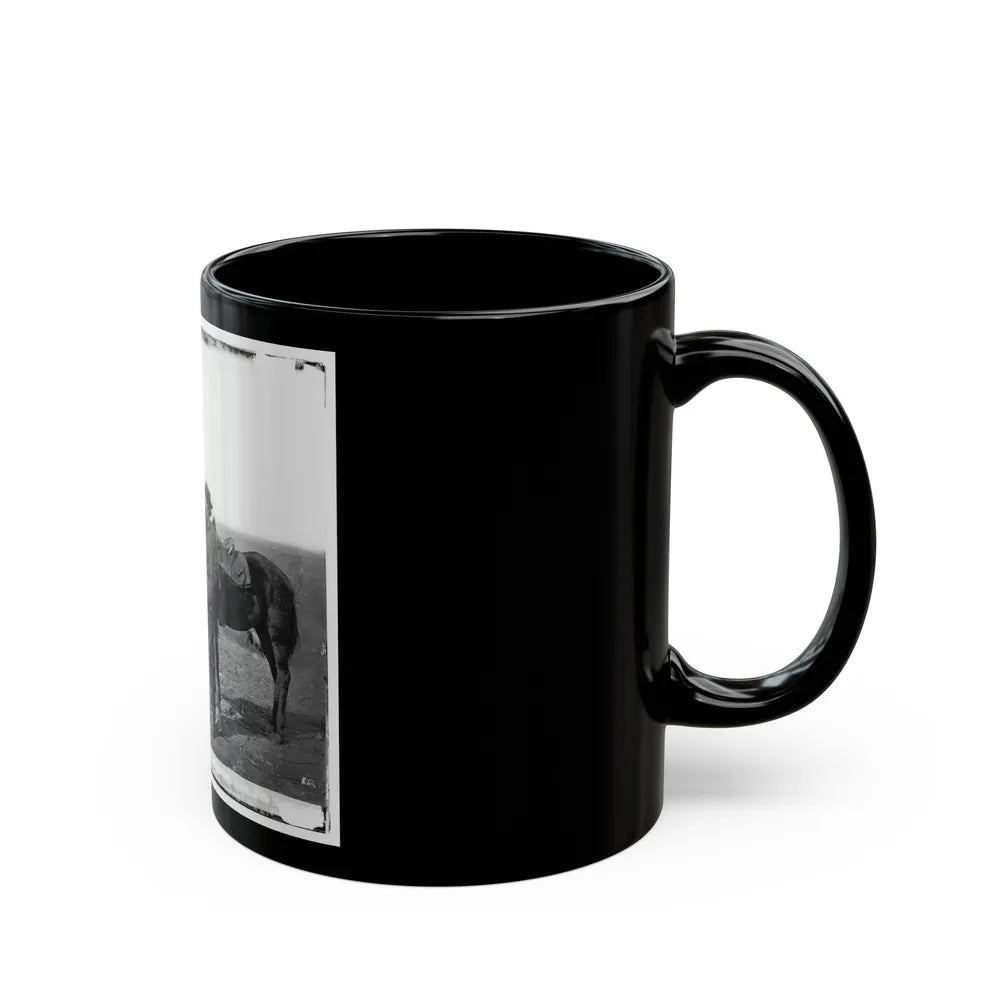 Antietam, Md. A Cavalry Orderly (U.S. Civil War) Black Coffee Mug-Go Mug Yourself