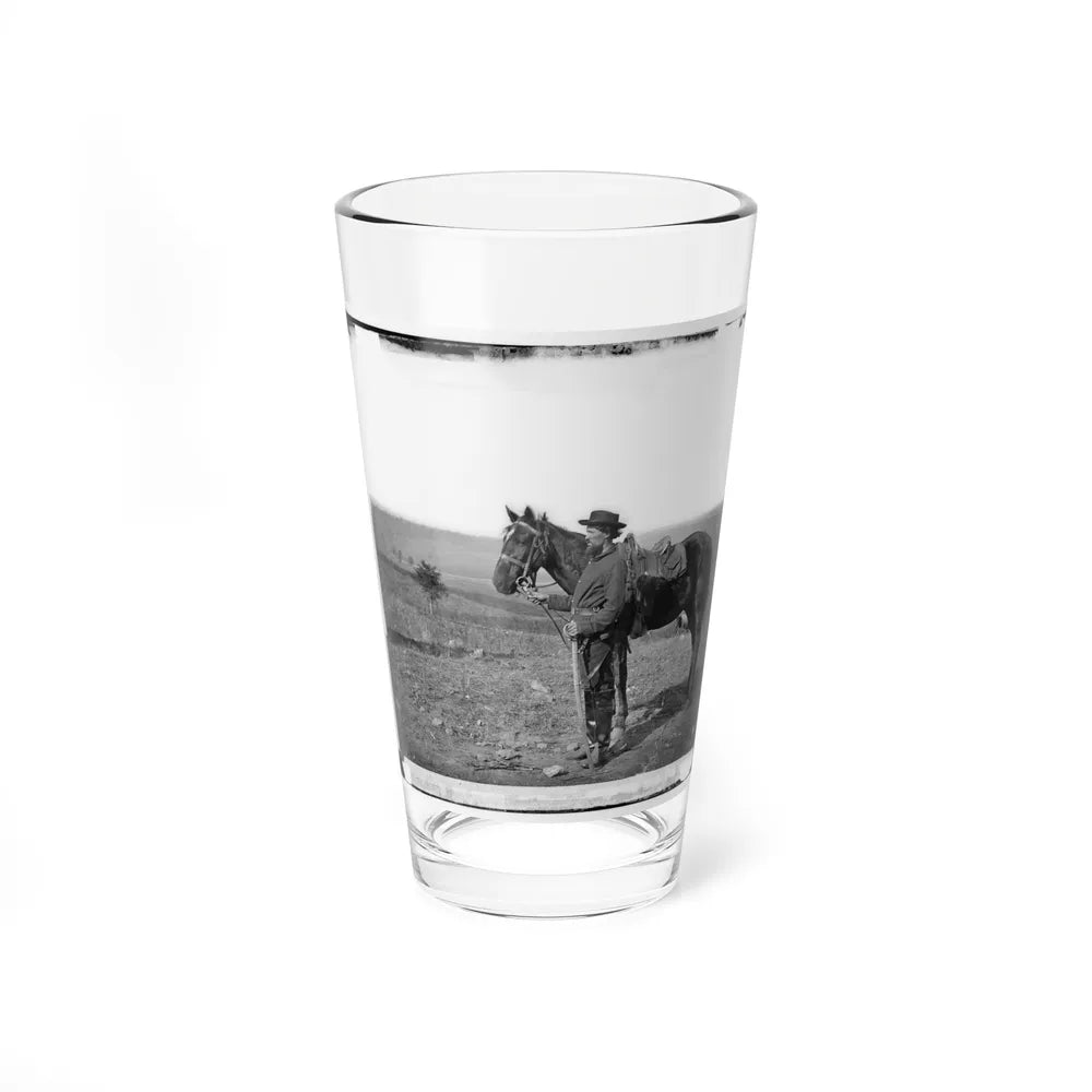 Antietam, Md. A Cavalry Orderly (U.S. Civil War) Pint Glass 16oz-16oz-Go Mug Yourself