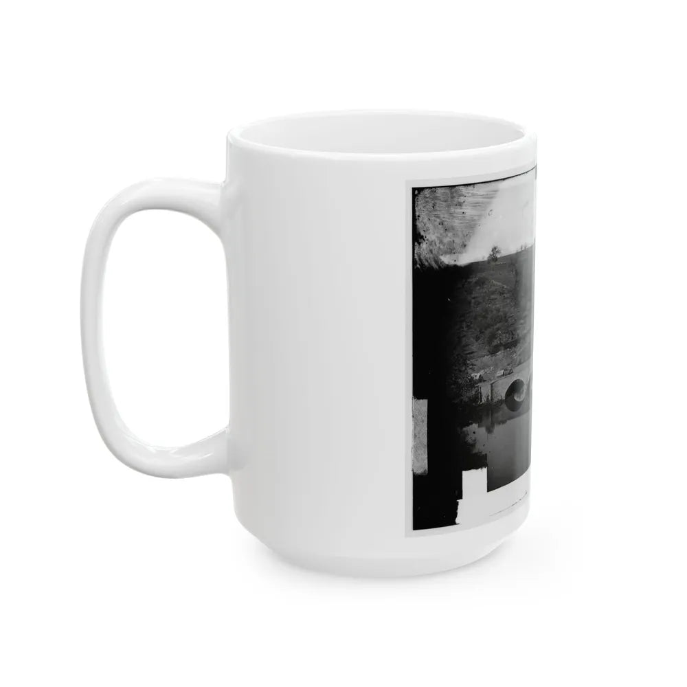 Antietam, Md. Another View Of Antietam Bridge (U.S. Civil War) White Coffee Mug-Go Mug Yourself