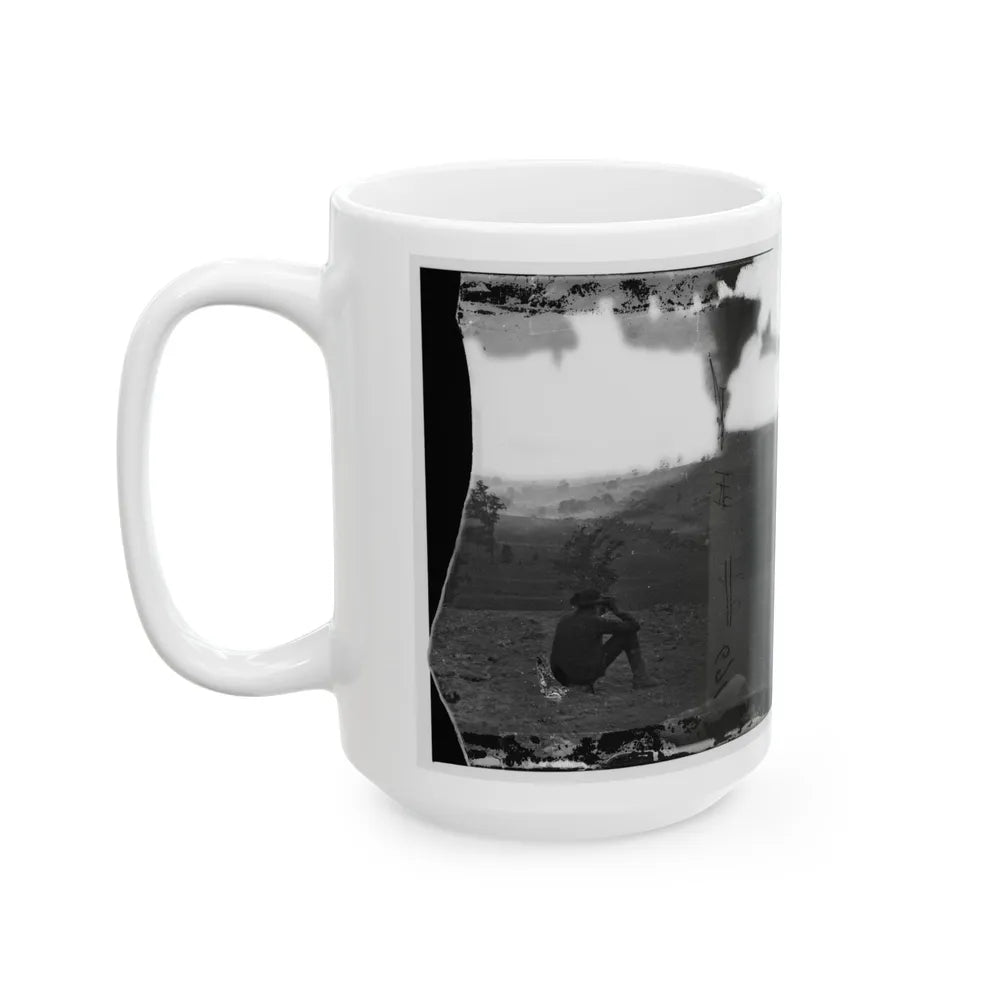 Antietam, Md. Battlefield On The Day Of I.E. After The Battle (U.S. Civil War) White Coffee Mug-Go Mug Yourself