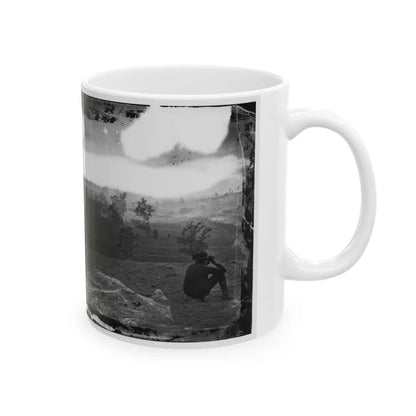 Antietam, Md. Battlefield On The Day Of I.E. After The Battle (U.S. Civil War) White Coffee Mug-Go Mug Yourself