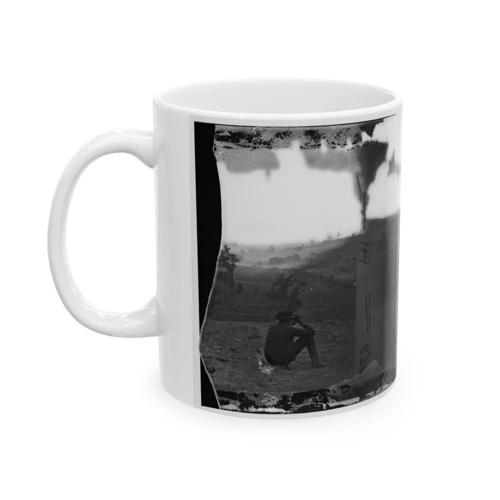 Antietam, Md. Battlefield On The Day Of I.E. After The Battle (U.S. Civil War) White Coffee Mug-Go Mug Yourself