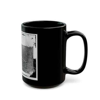 Antietam, Md. Bodies Of Confederate Dead Gathered For Burial (U.S. Civil War) Black Coffee Mug-Go Mug Yourself